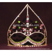 Tiara máscara de diamantes de imitación